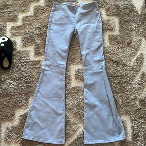 Free People Penny Pull-on Flare Jeans